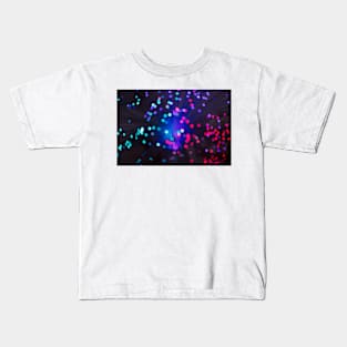 Illuminated background defocused lights Kids T-Shirt